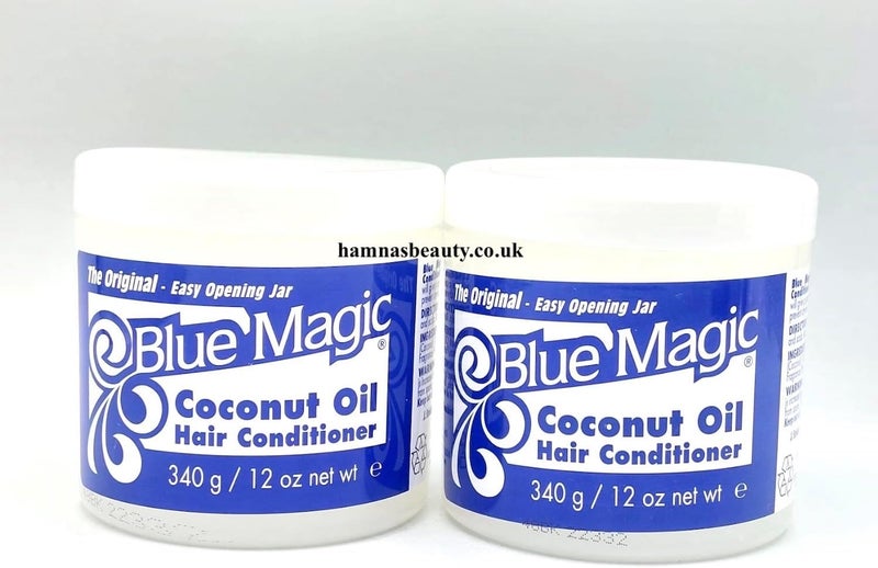 Two Pack HBBlue Magic Coconut Oil Hair Conditioner 340g