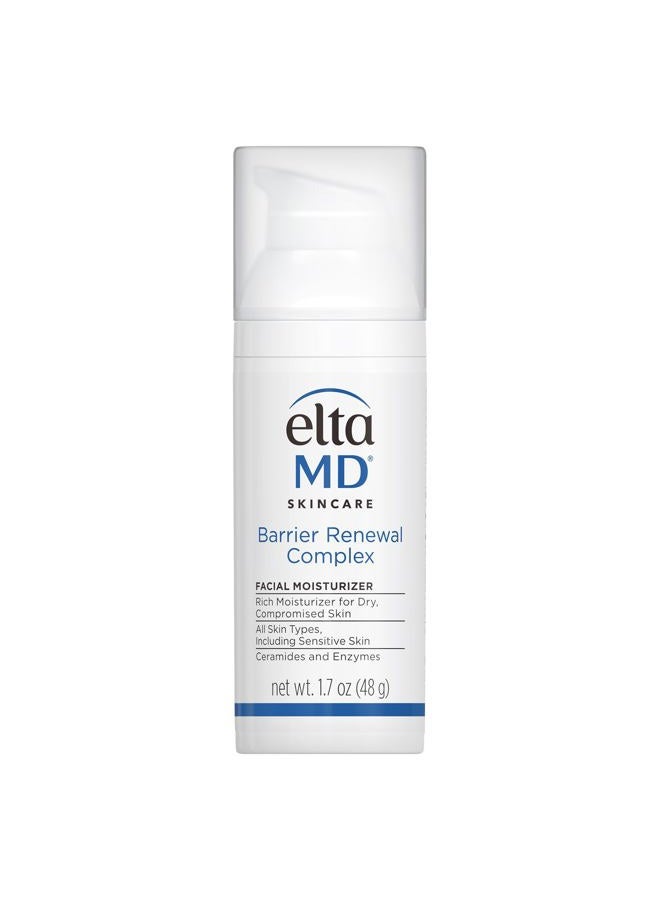 EltaMD Barrier Renewal Complex Face Moisturizer for Dry Skin, Sensitive Skin Moisturizer for Face, 1.7 oz Pump - Image 1