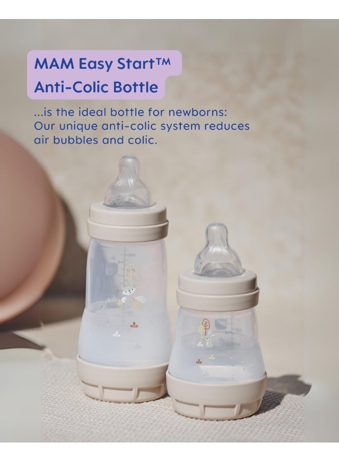 MAM Easy Start Anti-Colic Baby Bottle, 320 ml with Size 3 Teat, Boy - Image 2