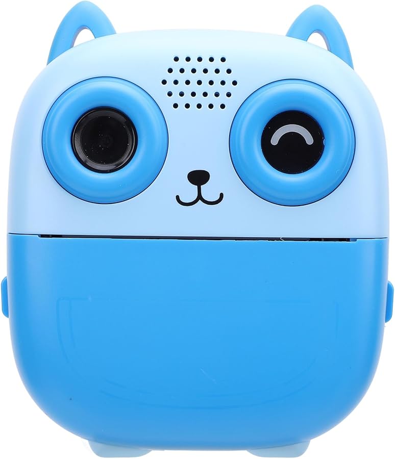 Blue Instant Print Camera Portable Thermal Printing 48MP 1080P Digital Video Camera 2.4 Inch ABSScreen - Image 1