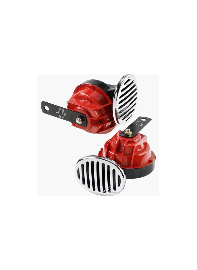HANSA Car Horn, Premium Spiral Horn World Class Performance Quality, 105-118dB, 12V/4A, 2 Pcs Set  - Image 3