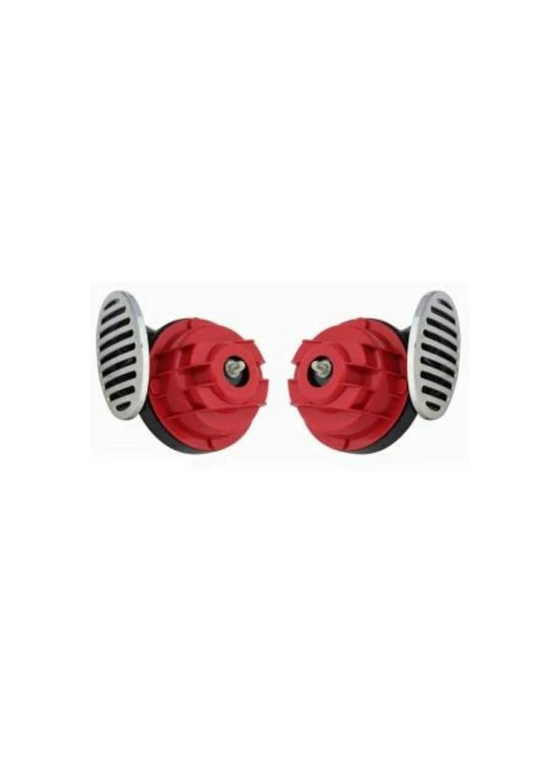 HANSA Car Horn, Premium Spiral Horn World Class Performance Quality, 105-118dB, 12V/4A, 2 Pcs Set  - Image 5