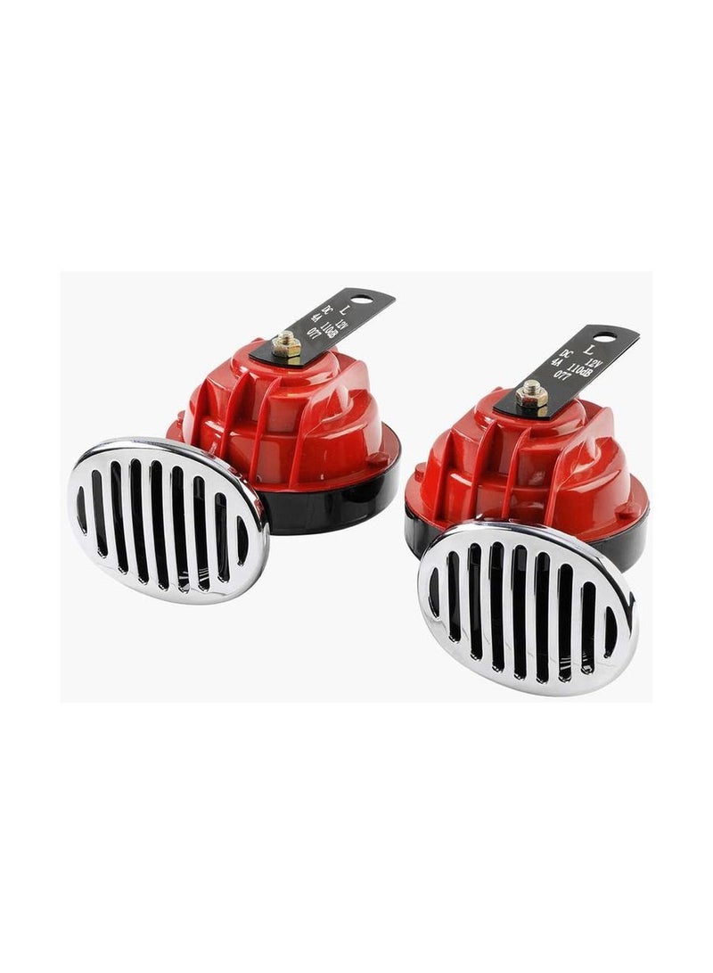 HANSA Car Horn, Premium Spiral Horn World Class Performance Quality, 105-118dB, 12V/4A, 2 Pcs Set  - Image 2
