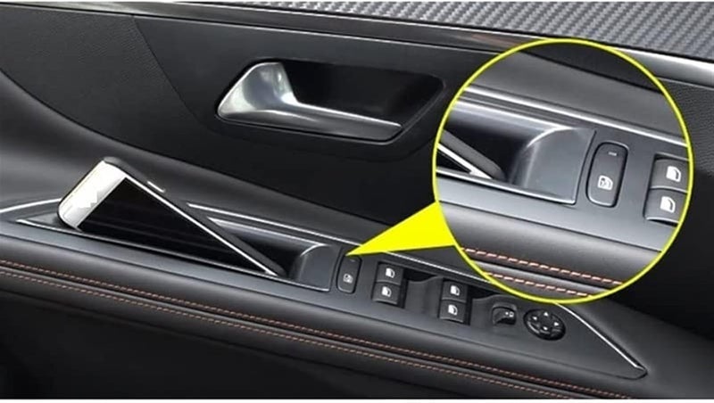 Wivplex Car Door Storage Bin for Peugeot 3008 GT 5008 - Image 5