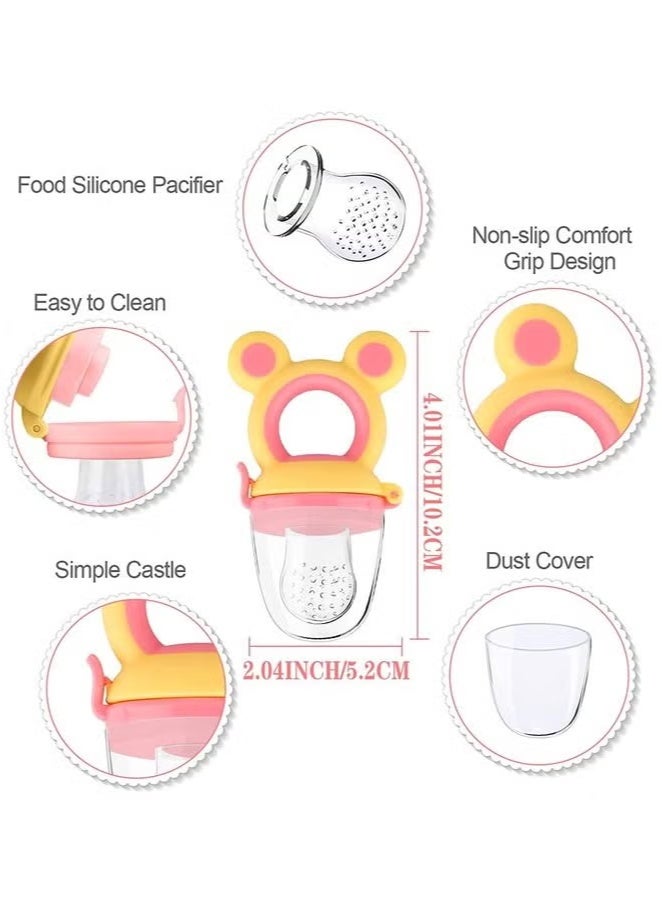 2-Piece Portable Fresh Vegetable and Fruit Feeder - Image 2