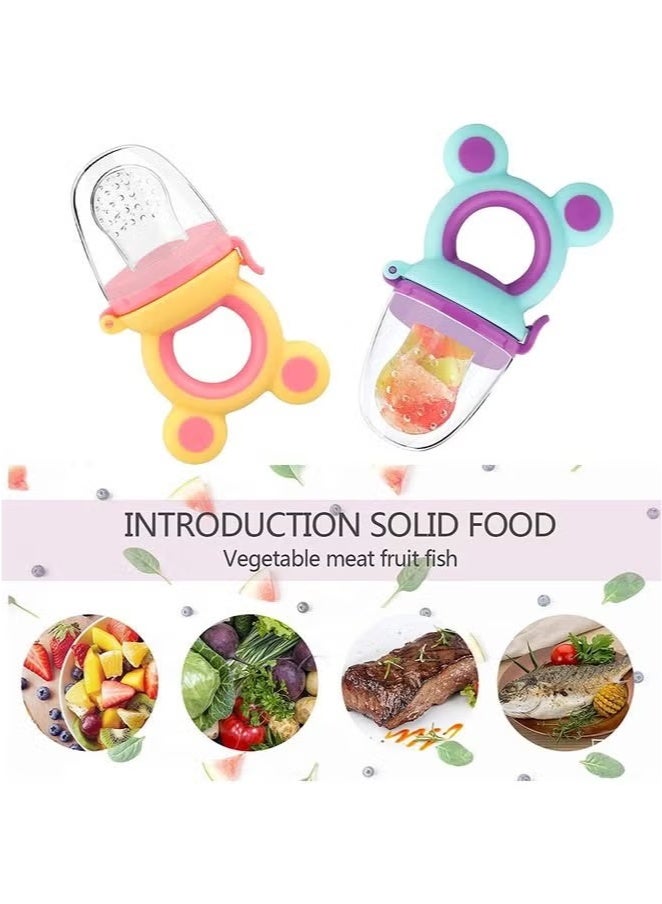 2-Piece Portable Fresh Vegetable and Fruit Feeder - Image 5