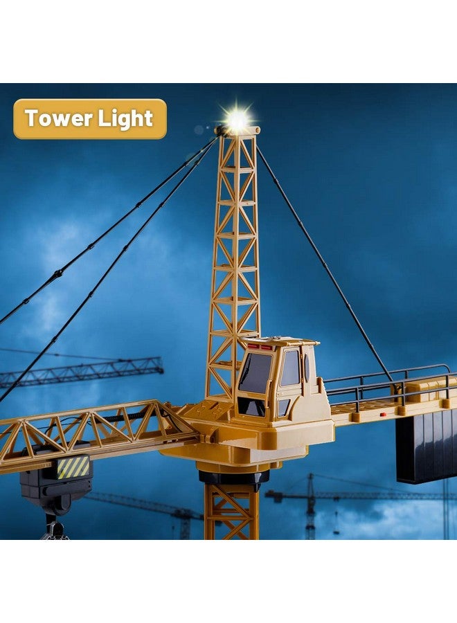 ميني تودو لعبة رافعة Rc، حفارة روبوتية بارتفاع 50.4 بوصة وتردد 2.4 جيجاهرتز، لعبة مركبات بناء تعليمية للأعمار من 6 و7 و8 و9 سنوات للأولاد أو البنات - Image 3