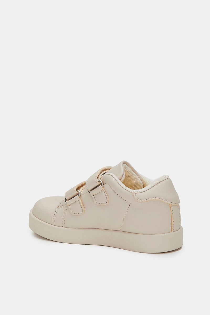 VICCO 313.E19K.100 Oyo Light Up Girl/Boy Sneakers Beige  - Image 3