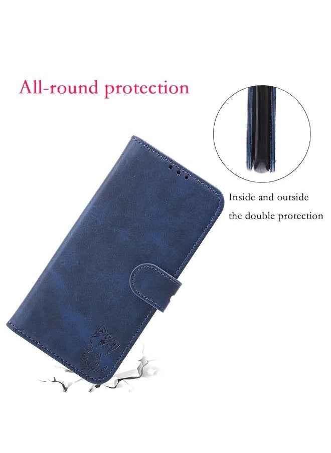 Green Tiger - Case For Google Pixel 7 Pro 5G Embossed Happy Cat Pattern Leather Phone Case - Image 1