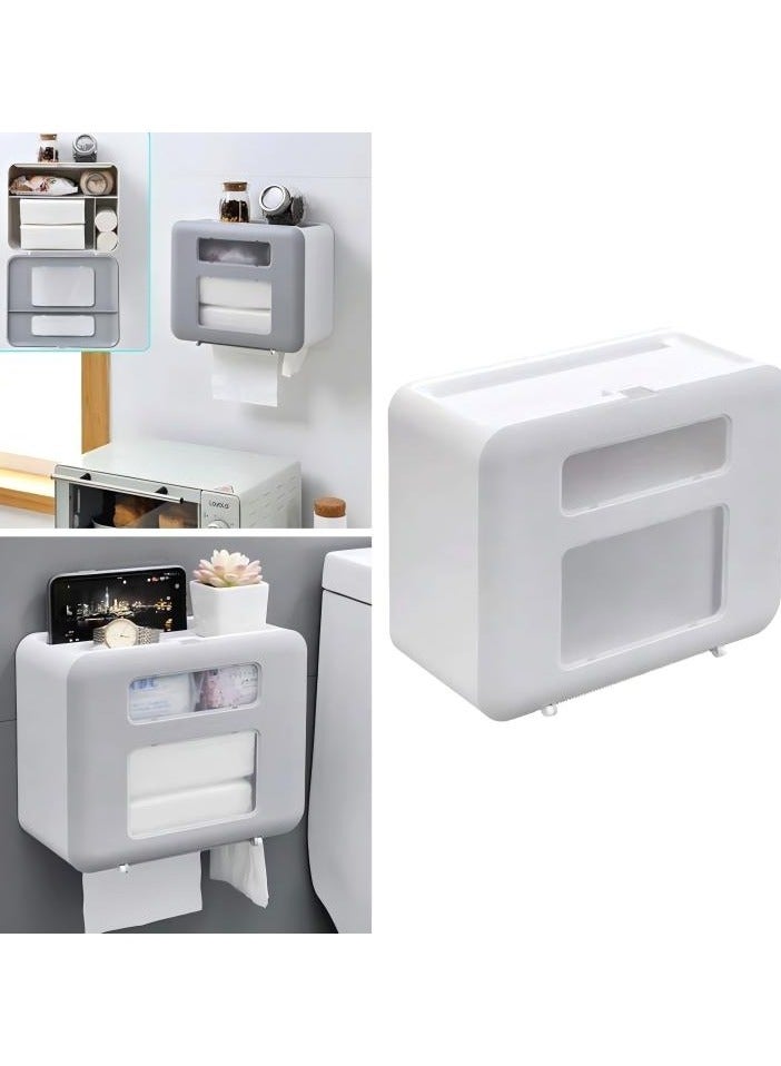 DUNISO Waterproof Wall Mounted Tissue Box - Image 1