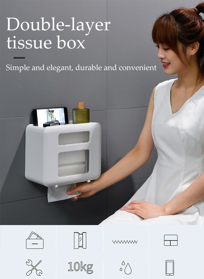 DUNISO Waterproof Wall Mounted Tissue Box - Image 5