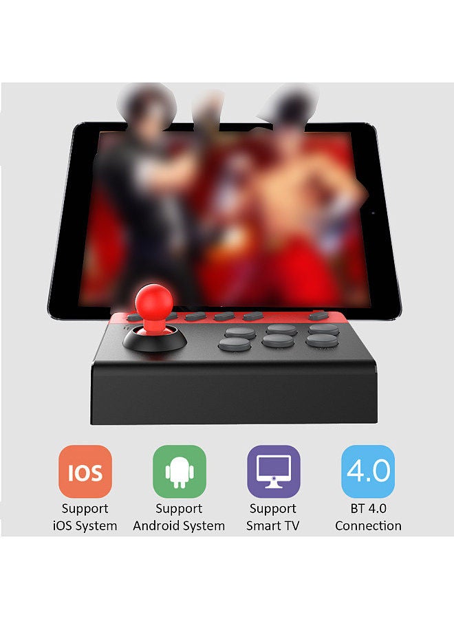 PG-9135 Gladiator -Mobile Version Wireless BT Gamepad Wireless Game Controller for Smartphone/ Tablet / Smart TV iOS 11.0/ Android 6.0 Black