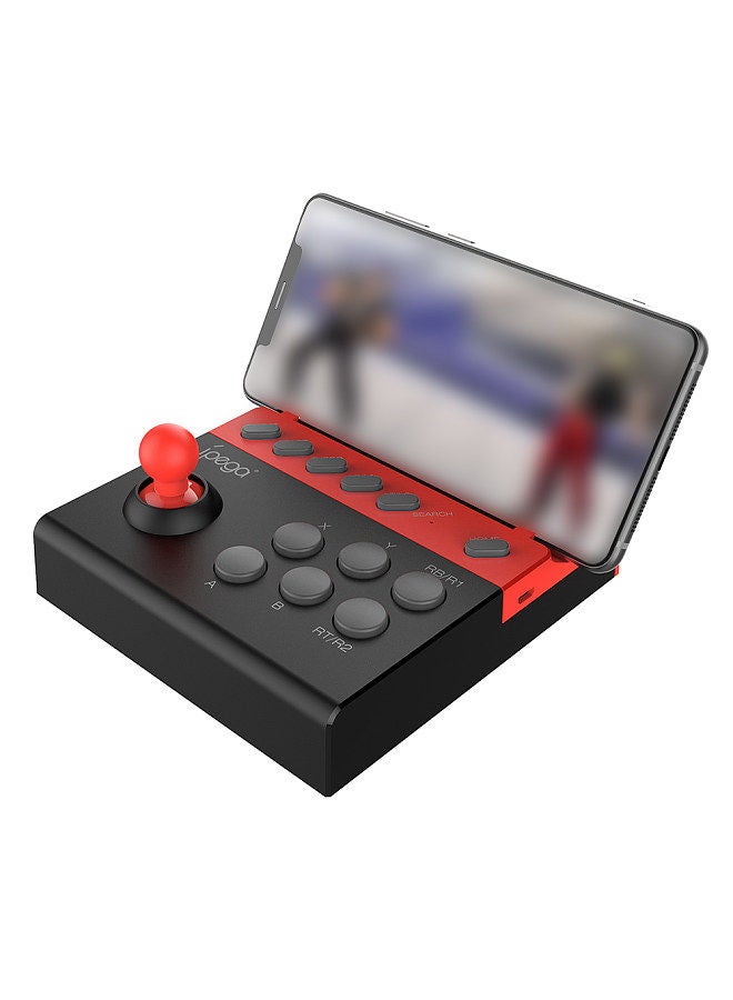 PG-9135 Gladiator -Mobile Version Wireless BT Gamepad Wireless Game Controller for Smartphone/ Tablet / Smart TV iOS 11.0/ Android 6.0 Black