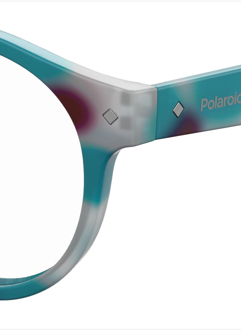 Polaroid - Unisex Oval Reading Glasses - Pld 0021/R Blue Havana 49 - Lens Size: 49 Mm - Image 1
