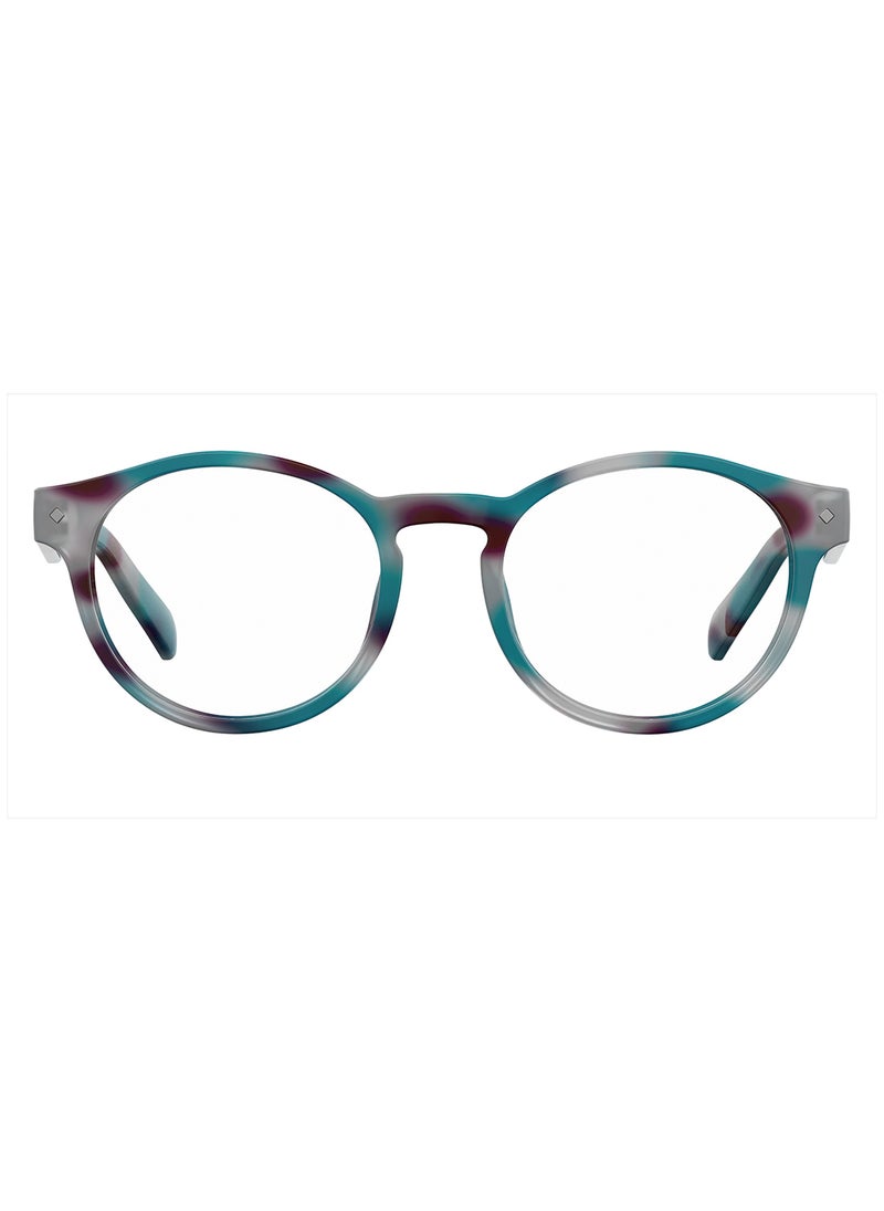 Polaroid - Unisex Oval Reading Glasses - Pld 0021/R Blue Havana 49 - Lens Size: 49 Mm - Image 1