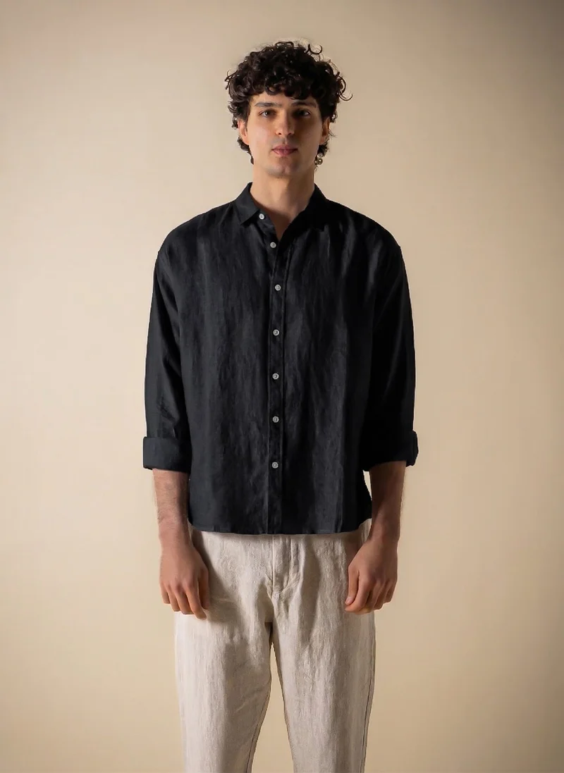 SHAPES 100% LINEN SHIRT