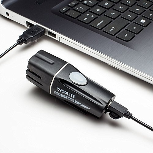 Cygolite Streak– 450 Lumen Bike Light– 5 Night Modes & Daytime Flash Mode– Compact & Durable– IP67 Waterproof– Secured Hard Mount– USB Rechargeable Headlight– for Road & Commuter Bicycles , Black - Image 5