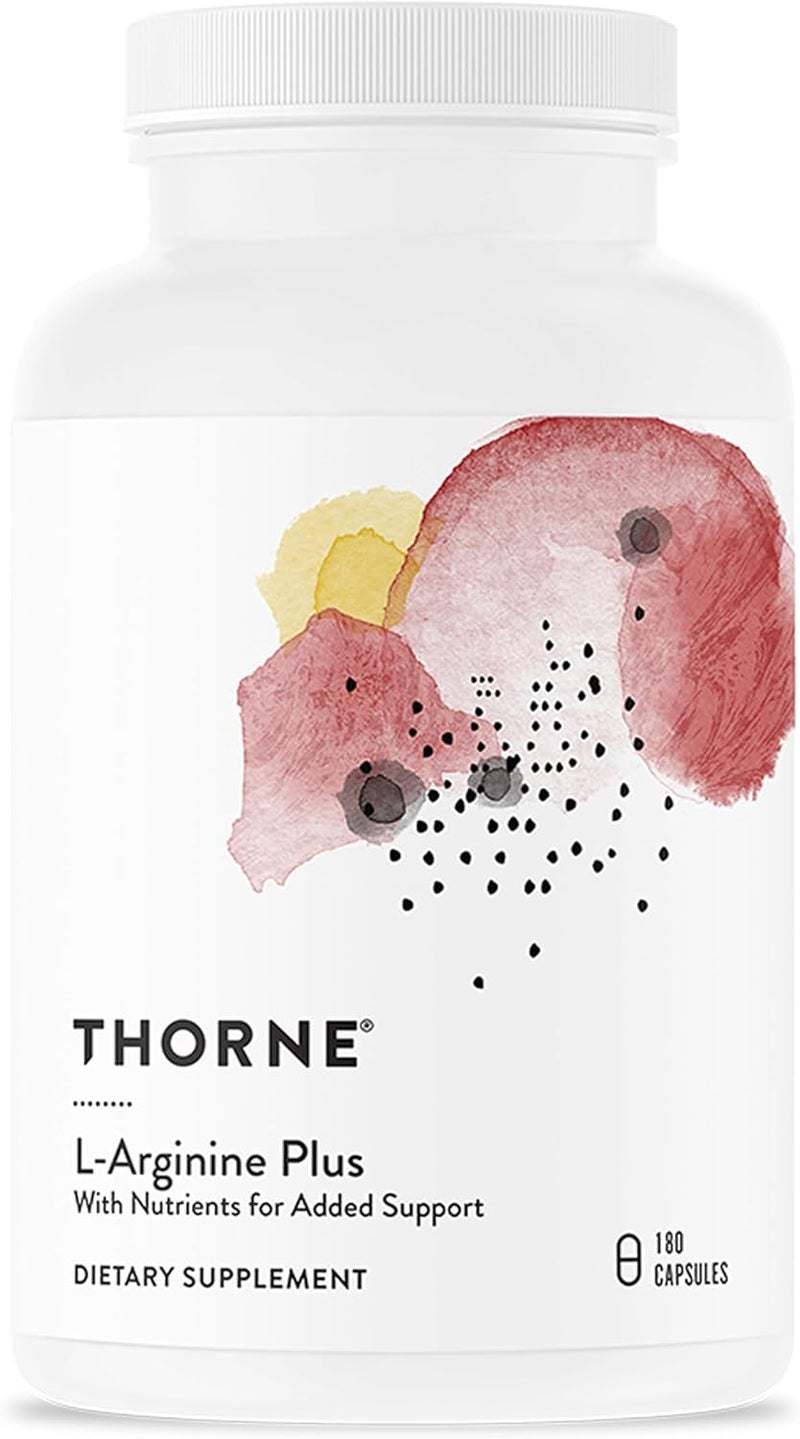 Thorne L-Arginine Plus With Nutrients for Added Support - DIETARY SUPPLEMENT - 180 CAPSULES - Image 1