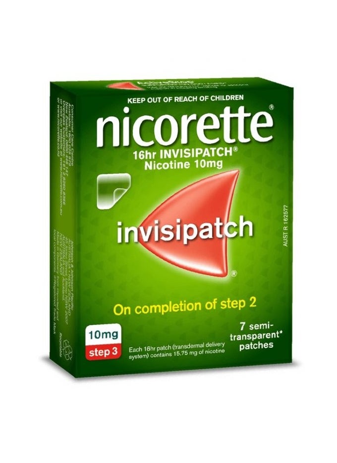 nicorette Nicorette, 10 Mg, InvIsipatch - 7 Patches  - Image 1
