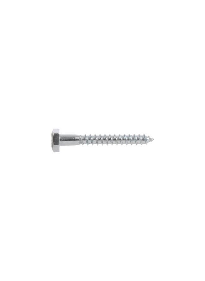 Hillman 5-Piece Zinc Plated Corrosion Resistant Sturdy Hex Head Lag Screw Silver 1/4-20 x 6inch 230036  - Image 3
