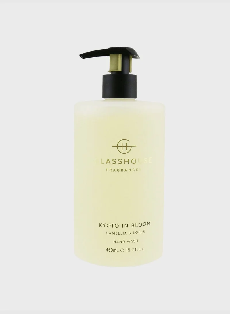 GLASSHOUSE Hand Wash - Kyoto In Bloom (Camellia & Lotus)