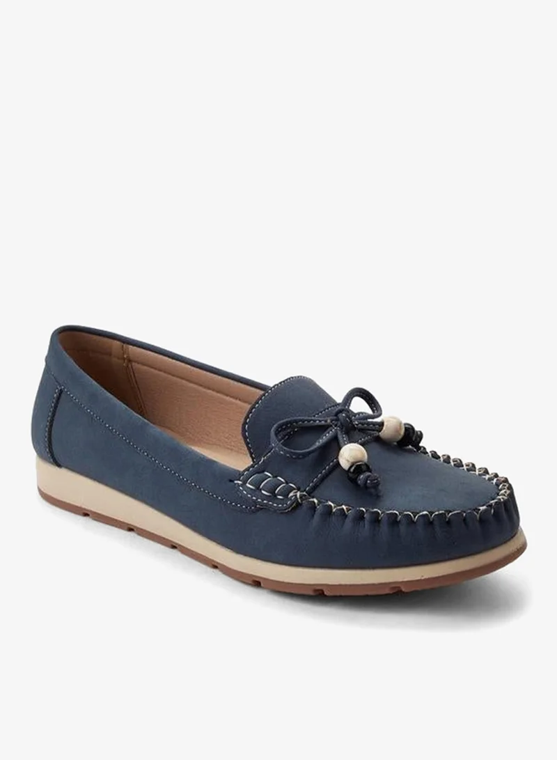 Le Confort Women Beaded Bow Moccasins