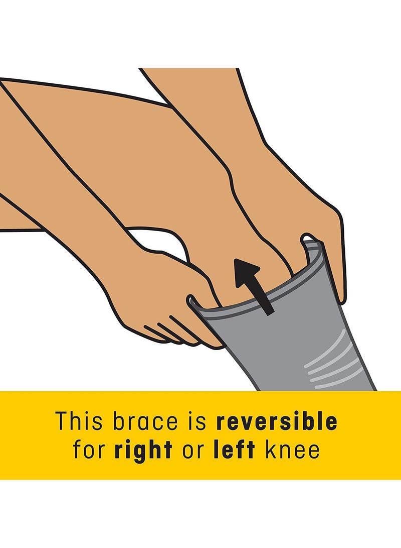 فوتورو دعامة الركبة كومفورت ليفت باللون الرمادي - Image 3