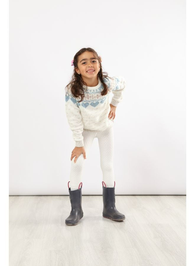 Carina Girly Warm Pattern Legging - Image 3