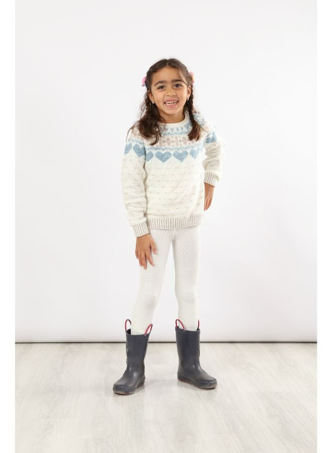 Carina Girly Warm Pattern Legging - Image 2