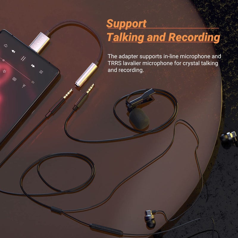 Cubilux USB C Headphone Adapter with 96KHz/24-bit DAC Compatible with Google Pixel 9/8/7/6 Pro, Pixel 7a/6a, Pixel 5/4/3/2 XL, Pixel 9 Pro Fold, Type C to 3.5mm Earphone Audio Dongle - Image 5