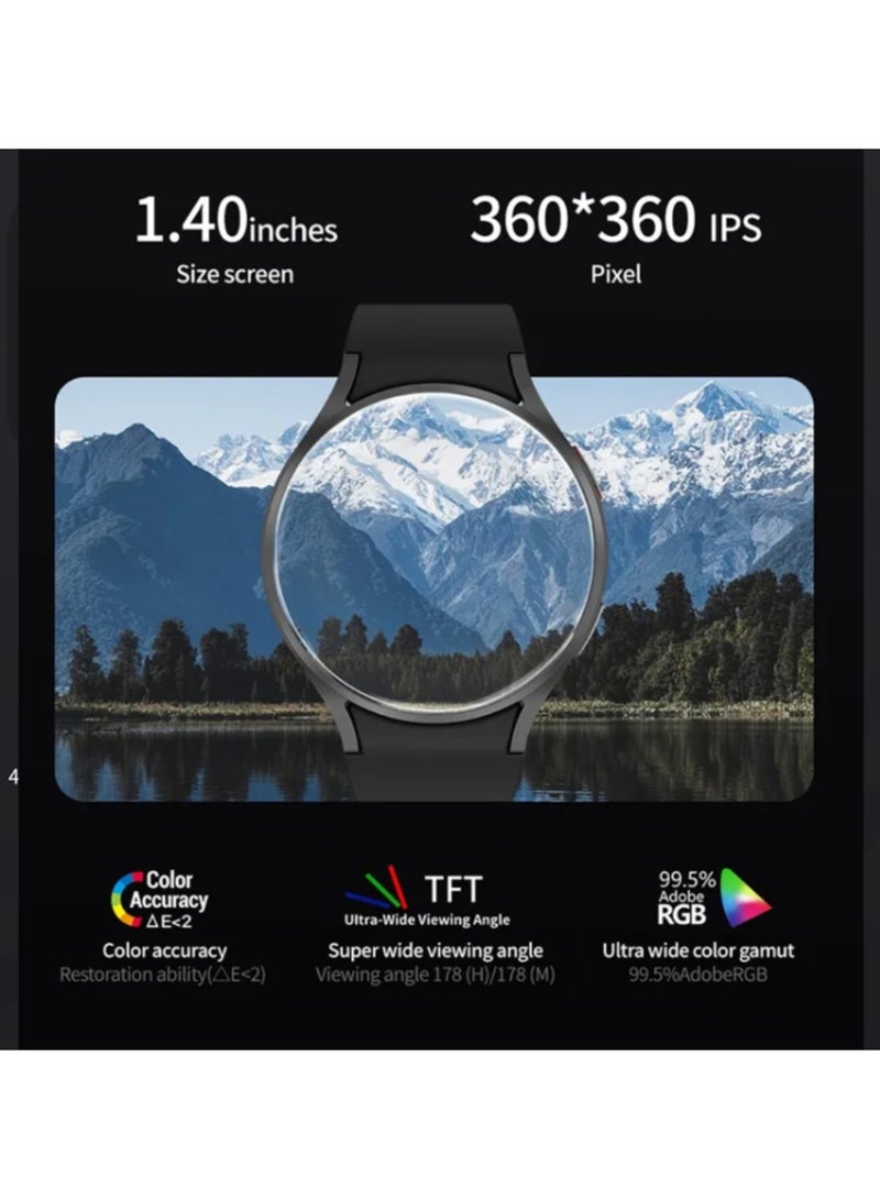 AROAQ New M10 Women’s Smartwatch with Round Dial Bluetooth Calling Heart Rate Blood Pressure and Sleep Monitoring Sports and Fitness Tracker - Image 4