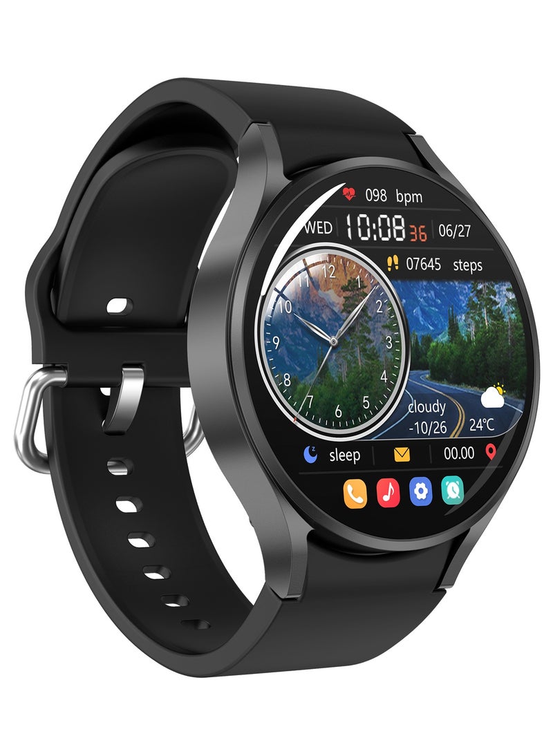 AROAQ New M10 Women’s Smartwatch with Round Dial Bluetooth Calling Heart Rate Blood Pressure and Sleep Monitoring Sports and Fitness Tracker - Image 2