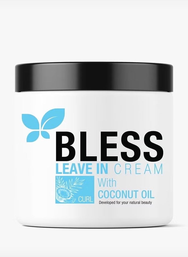 بليس كريم ليف إن بزيت جوز الهند - 450 م