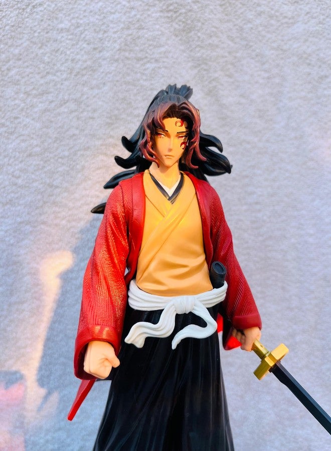 PITRESHWAR Tsugikuni Yoriichi Demon Slayeer Action Figure Limited Edition for Car Dashboard, Decoration, Cake, Office Desk & Study Table (30cm) (Pack of 1) - Image 4