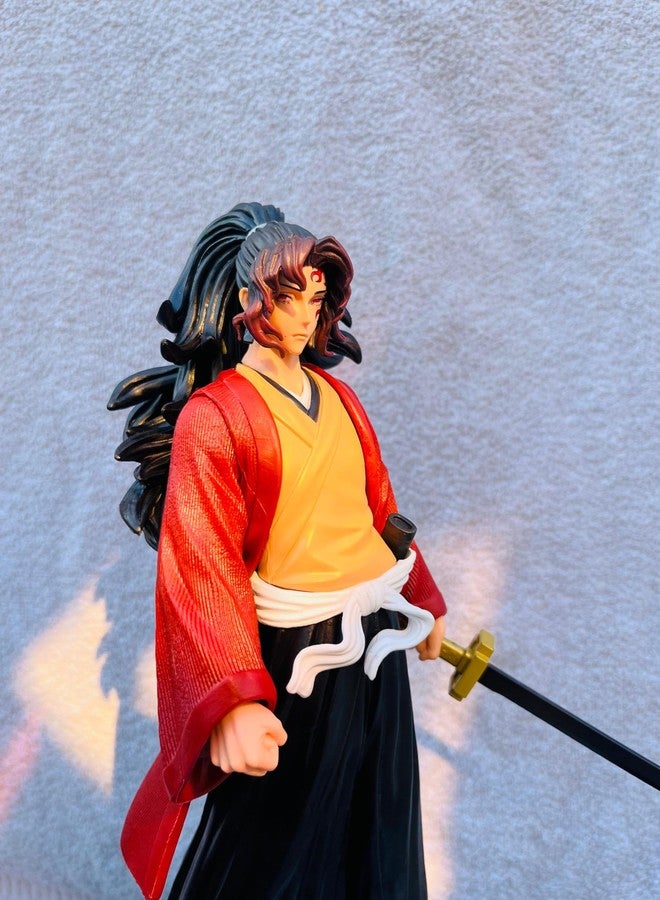 PITRESHWAR Tsugikuni Yoriichi Demon Slayeer Action Figure Limited Edition for Car Dashboard, Decoration, Cake, Office Desk & Study Table (30cm) (Pack of 1) - Image 5
