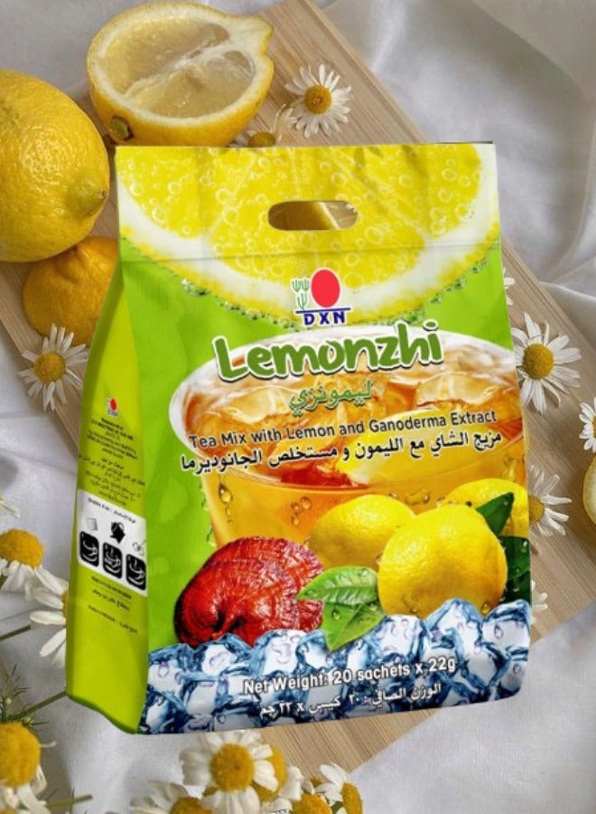 DXN 4 Pieces Lemonzhi 20 sachets x 22 gram  - Image 2