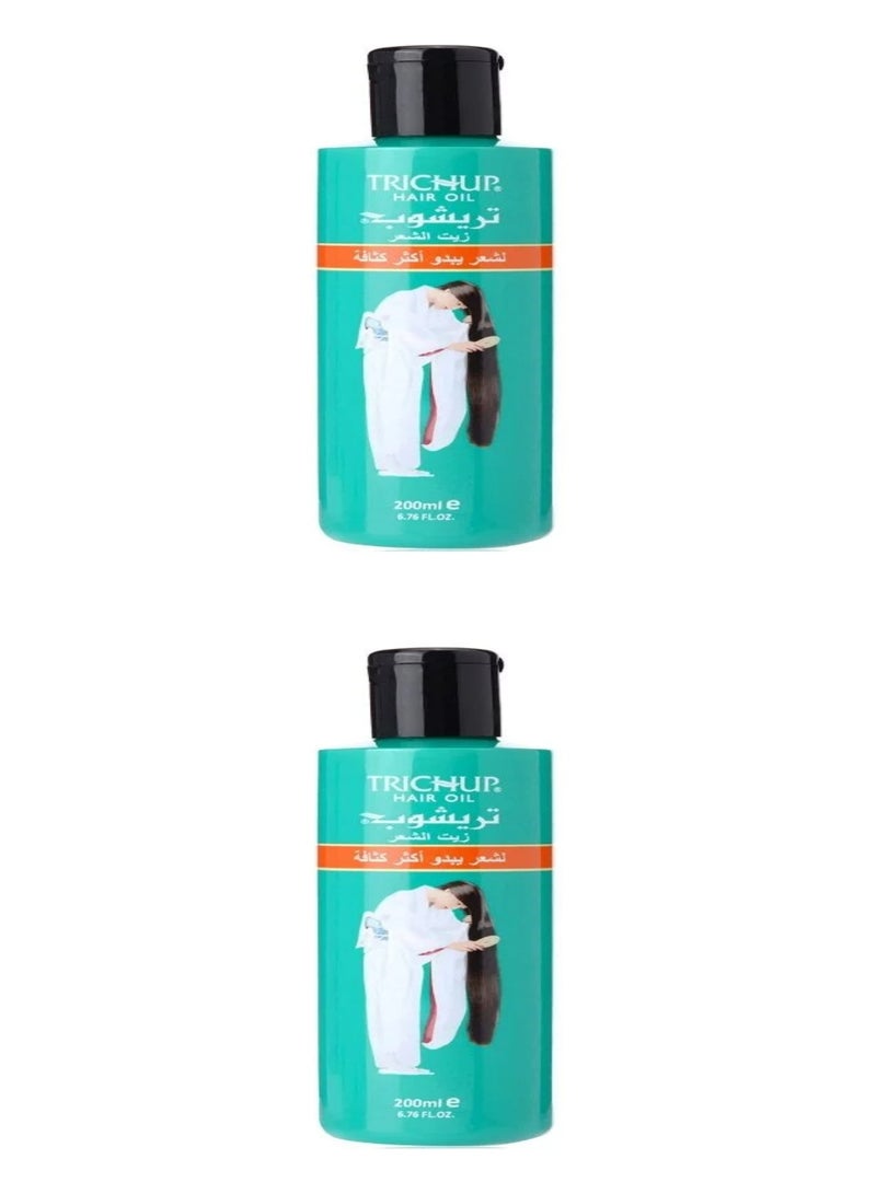 تريشوب زيت شعر تريشوب للتحكم في تساقط الشعر - 2*200 مل (عبوة من قطعتين) - Image 1