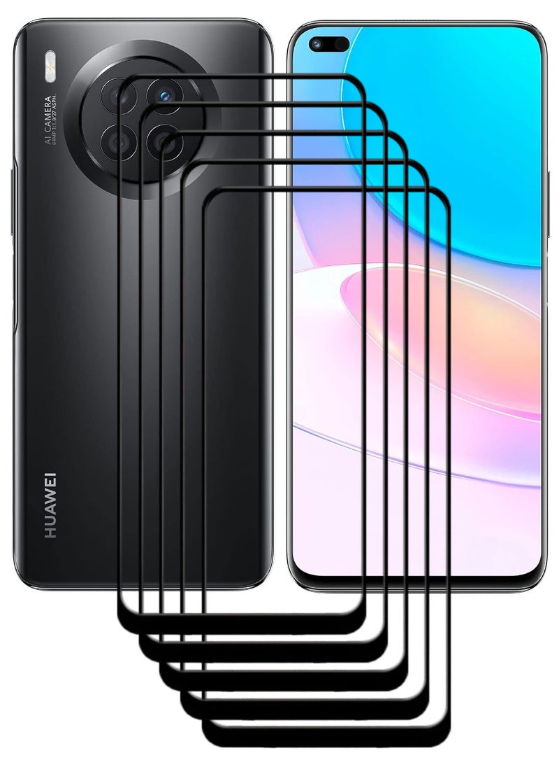 ACLIX 5 Pieces Antistatic ESD Dustproof Premium Quality High Definition Tempered Glass Screen Protector Designed For Huawei nova 8i - Image 1