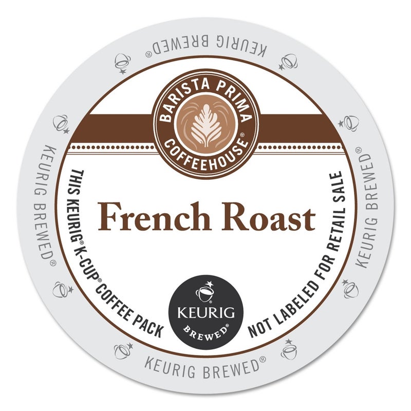 Barista Prima Coffeehouse, French Roast K-Cup Portion Pack for Keurig Brewers, 24- Count - Image 1