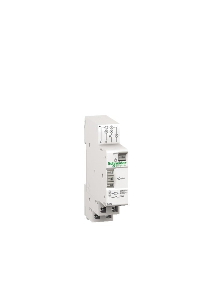 Schneider Electric 15363 | Acti 9 - MIN - electromechanical timer - adjustable from 1 to 7 minutes