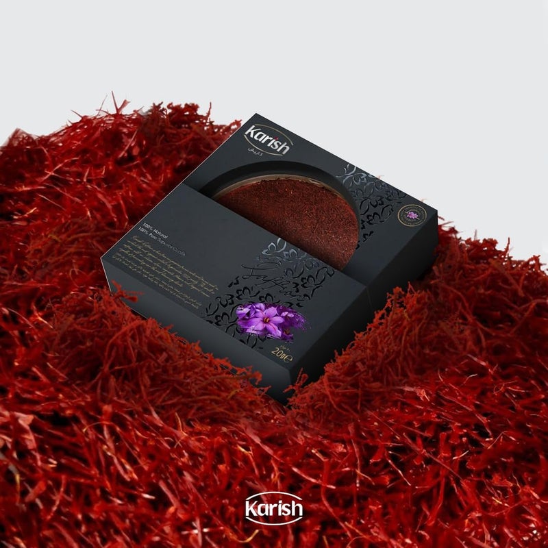 Karish Saffron Super Negin Grade 1 – Premium Aromatic Spice, 20g – Authentic, Pure - Image 3