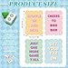 Soulchen 4 Pcs Mahjong Tile Mixer Shufflers for Mixing and Shuffling Tiles Plastic Mahjong Accessories Gifts for Lovers Games Decorative Printed Design Pastel Syle - Image 4