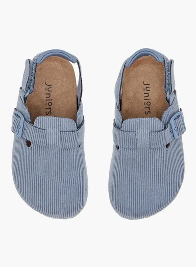 JUNIORS Boys Textured Sandals with Hook and Loop Closure