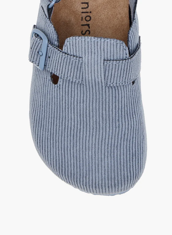 JUNIORS Boys Textured Sandals with Hook and Loop Closure