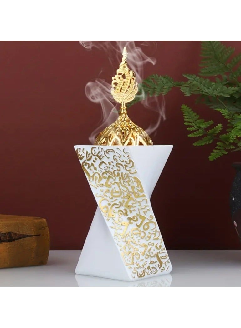 Frankincense Resin Incense Burner/Incense Burner, Charcoal Incense Burner - Used for yoga, hydrotherapy aromatherapy, office and home decoration  - Image 1