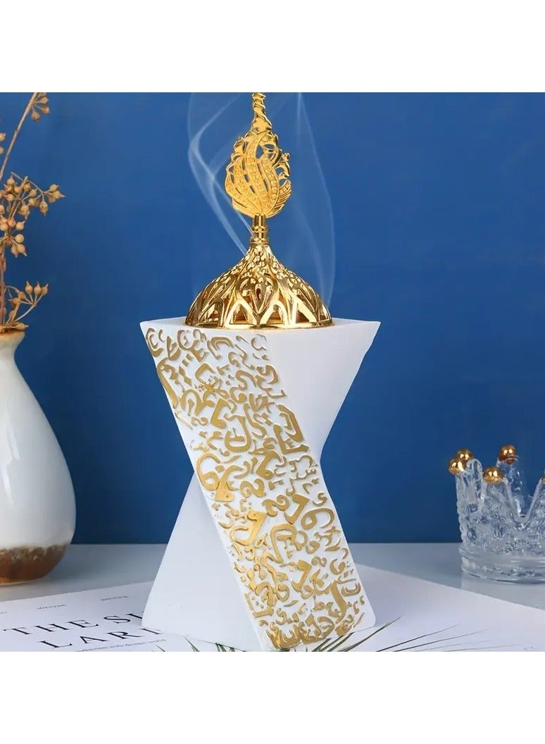 Frankincense Resin Incense Burner/Incense Burner, Charcoal Incense Burner - Used for yoga, hydrotherapy aromatherapy, office and home decoration  - Image 4