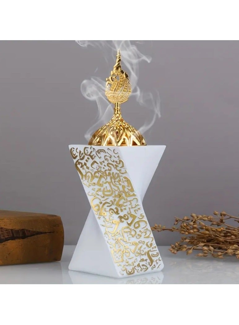 Frankincense Resin Incense Burner/Incense Burner, Charcoal Incense Burner - Used for yoga, hydrotherapy aromatherapy, office and home decoration  - Image 3