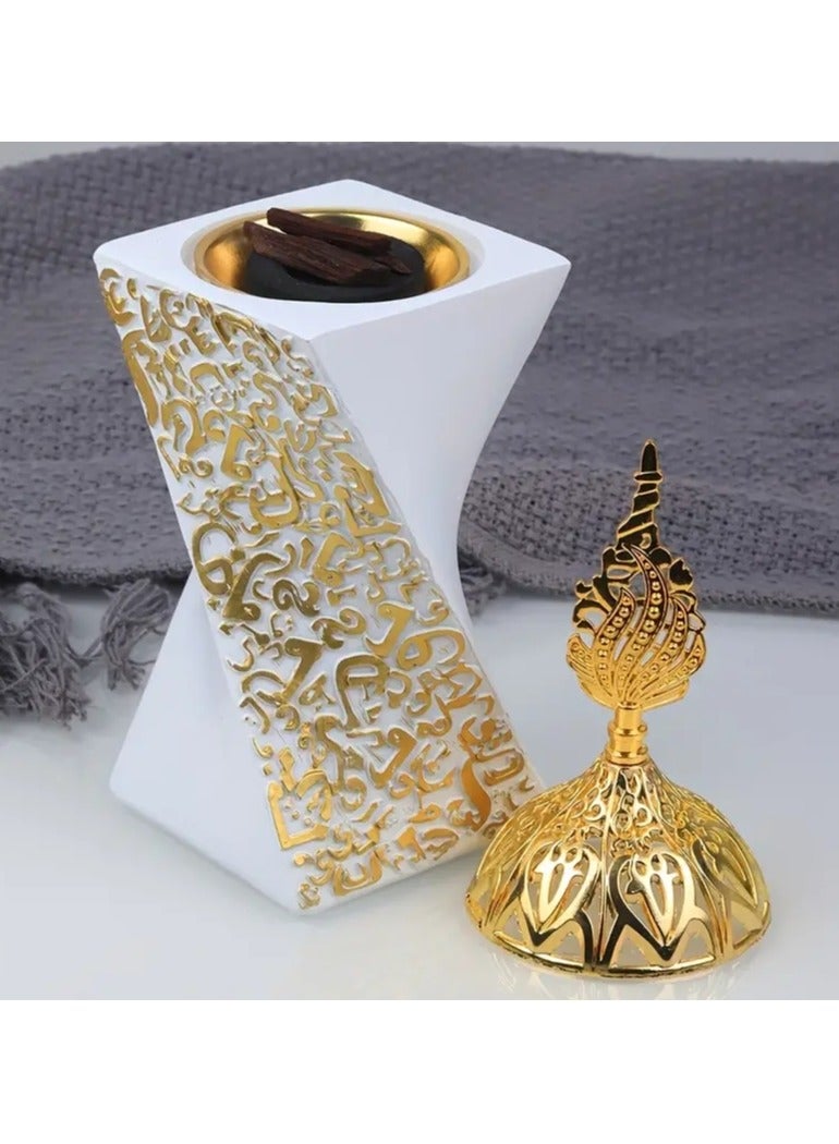 Frankincense Resin Incense Burner/Incense Burner, Charcoal Incense Burner - Used for yoga, hydrotherapy aromatherapy, office and home decoration  - Image 5