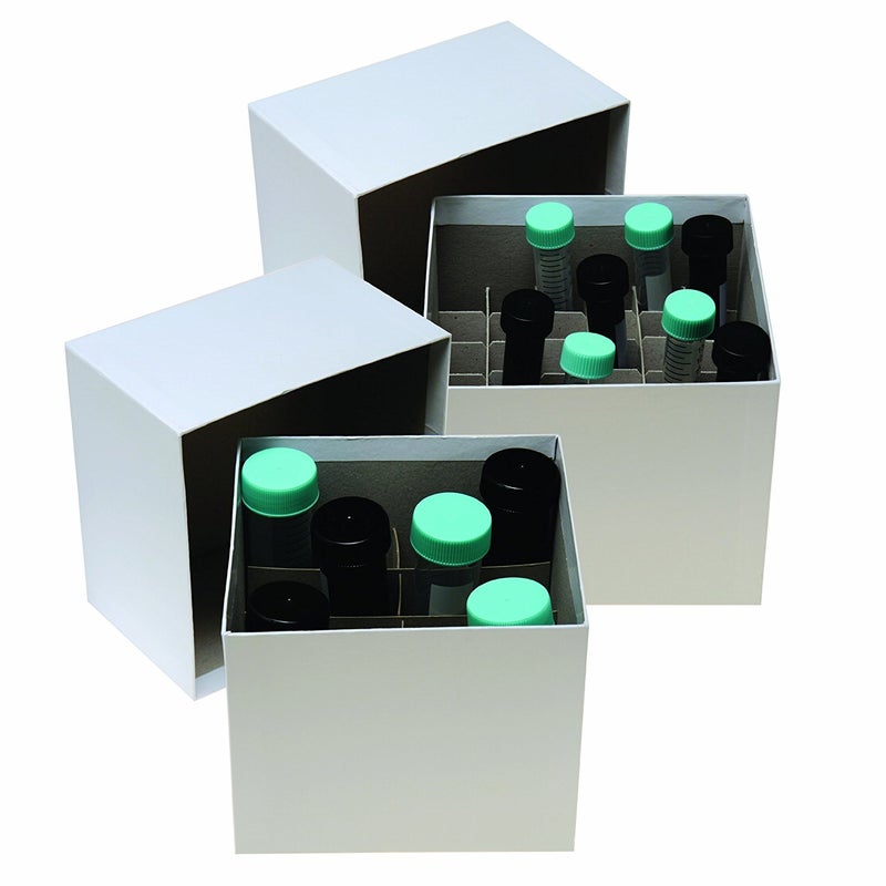 Argos R3022 Cryo/Freezer Box 36 Cell Divider for 15mL Tube, 5-3/8" Length x 5-3/8" Width x 2-6/8" Height (Pack of 12)