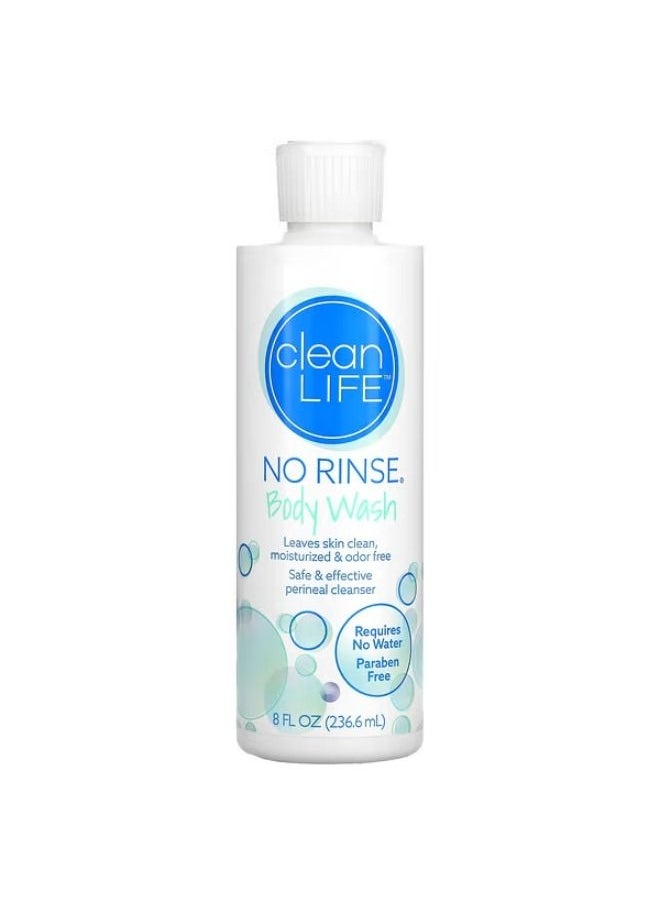 CleanLife CleanLife, No Rinse Body Wash, 8 fl oz (236.6 ml) 
